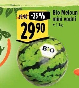 Meloun vodní Baby bio