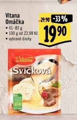 Omáčky instantní Vitana
