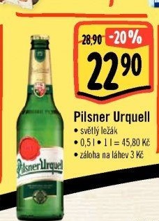 Pivo Pilsner Urquell