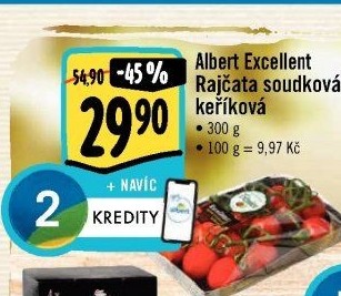 Rajčata keříková Albert Excellent