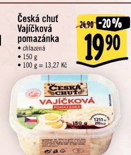 Vajíčková pomazánka Česká chuť