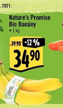 Nature’s Promise Bio Banány