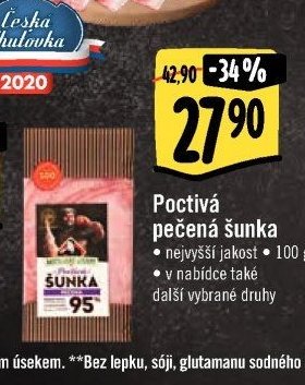 Poctivá pečená šunka