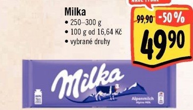 Čokoláda Milka