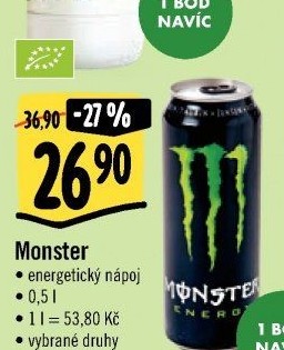 Energetický nápoj Monster Energy