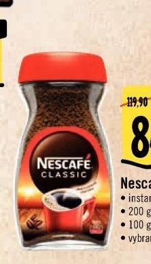 Instantní káva Nescafé Classic