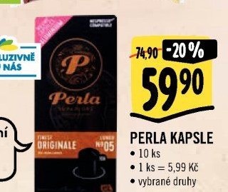 Kapsle AH Perla