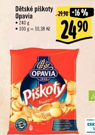 Piškoty Opavia