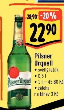 Pivo Pilsner Urquell