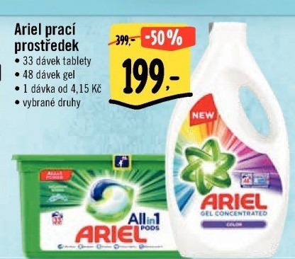 Prací gel Ariel