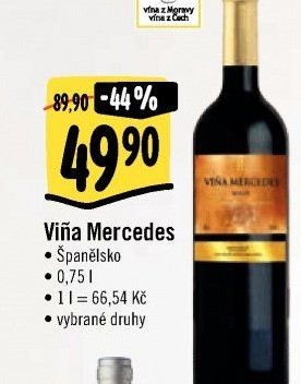 Vína Viňa Mercedes