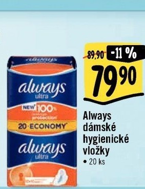 Vložky dámské Ultra Always