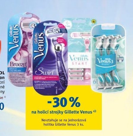 Gillette Venus holicí strojky a hlavice
