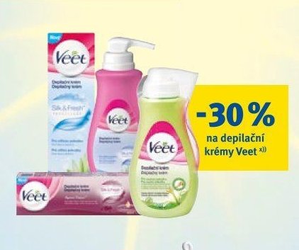 Veet depilační krémy