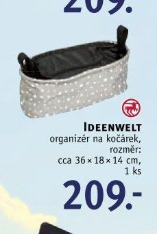 IDEENWELT organizér na kočárek