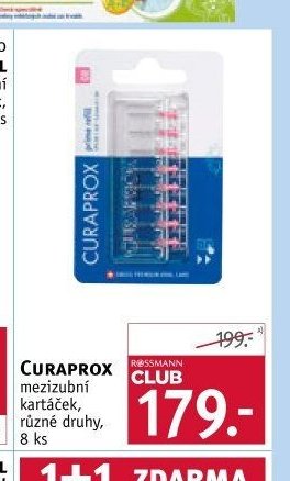 CURAPROX mezizubní kartáček, 8 ks