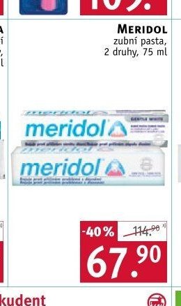 MERIDOL zubní pasta, 75 ml