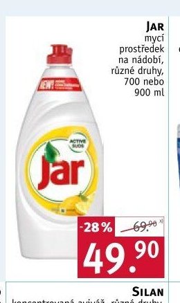 Jar mycí prostředek na nádobí
