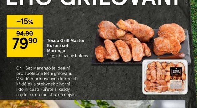 Tesco Grill Master Kuřecí set Marengo