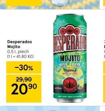Desperados Mojito 0,5 l, plech