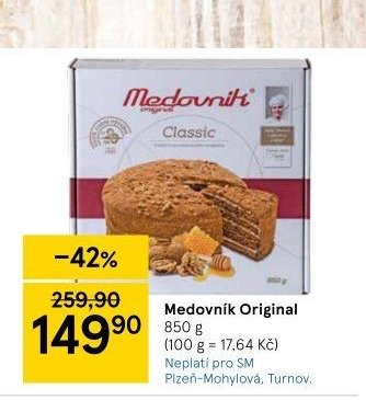 Medovník Original 850 g