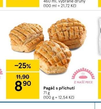 Pagáč s příchutí 71 g