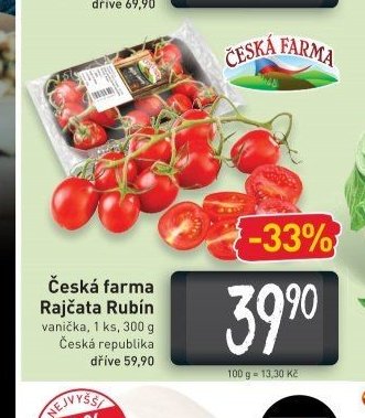 Česká farma Rajčata Rubín