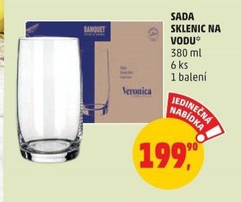 SADA SKLENIC NA VODU