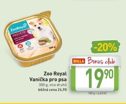 Zoo Royal Vanička pro psa