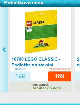 10700 LEGO CLASSIC - Podložka na stavění