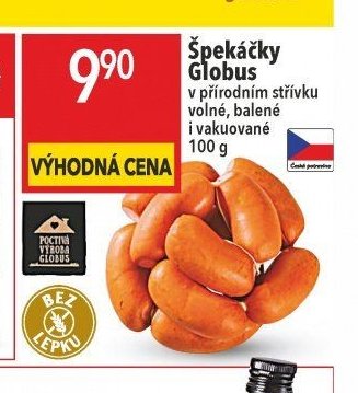 Špekáčky Globus 100 g