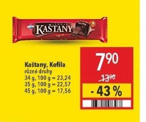 Kaštany, Kofila