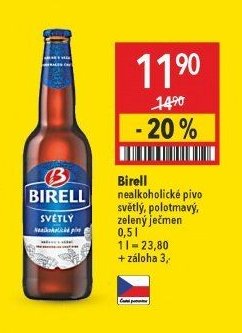 Birell nealkoholické pivo