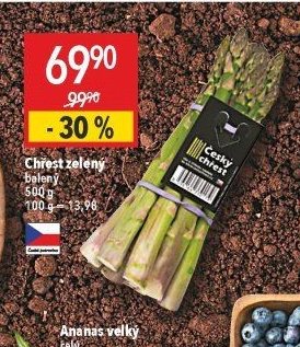 Chřest zelený