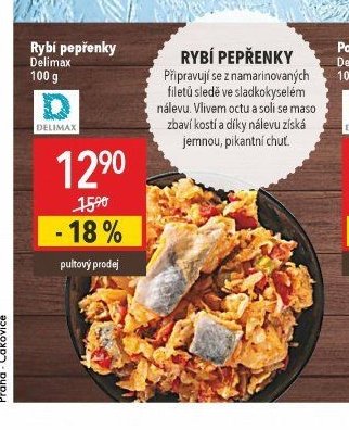Rybí pepřenky Delimax