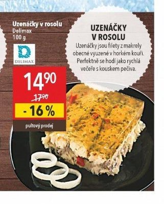 Uzenáčky v rosolu Delimax