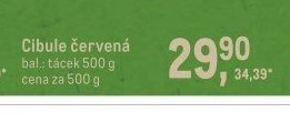 Cibule červená