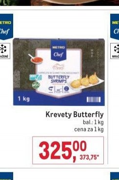 Krevety Butterfly