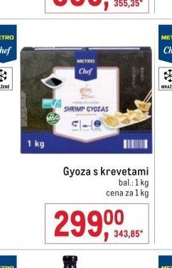 Gyoza s krevetami