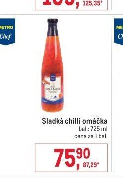 Sladká chilli omáčka