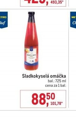 Sladkokyselá omáčka