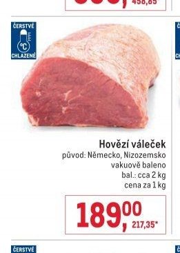 Hovězí váleček