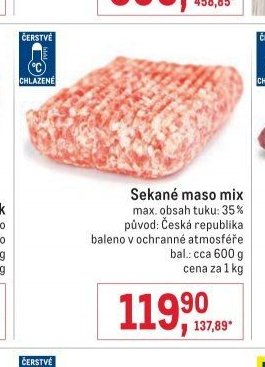 Sekané maso mix