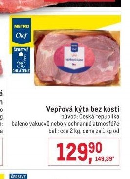Vepřová kýta bez kosti