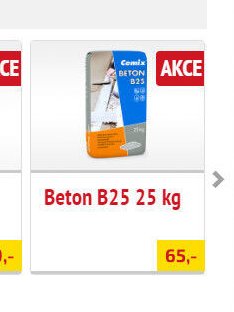 Beton B25 25 kg - UNI HOBBY akcniletaky.com