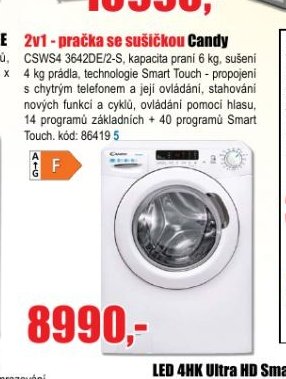 2v1 - pračka se sušičkou Candy