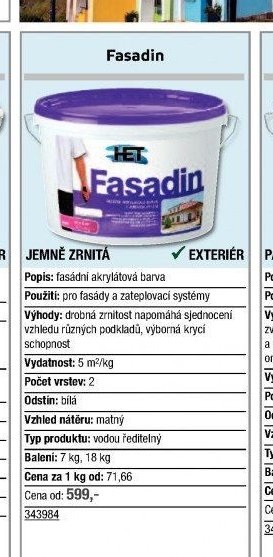 Fasadin - UNI HOBBY akcniletaky.com