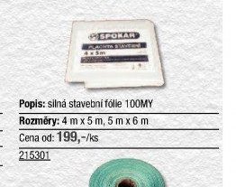 Silná stavební fólie 100MY - UNI HOBBY akcniletaky.com