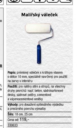 Malířský váleček - UNI HOBBY akcniletaky.com
