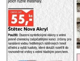Štětec Nova Akryl - UNI HOBBY akcniletaky.com